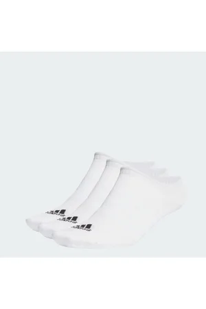 adidas Thin and Light No-Show Socks 3 Pairs Unisex 28-30