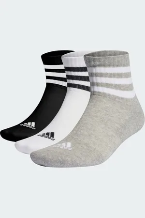 adidas 3-Stripes Cushioned Sportswear Low-Cut Socks 3 Pairs Unisex 40-42