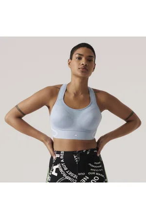 ADIDAS By STELLA Mccartney adidas by Stella McCartney TruePace High Support  Sports Bra, | Black Women‘s Bra | YOOX