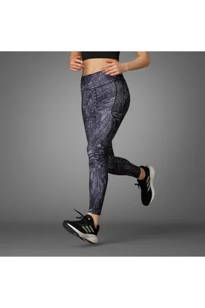 DailyRun Icons Printed High Waisted Leggings, Adidas