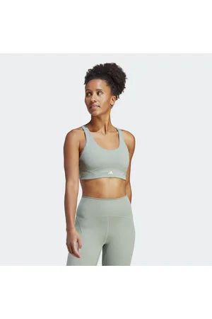 adidas CoreFlow Luxe Studio Medium-Support Bra Women XS D-DD