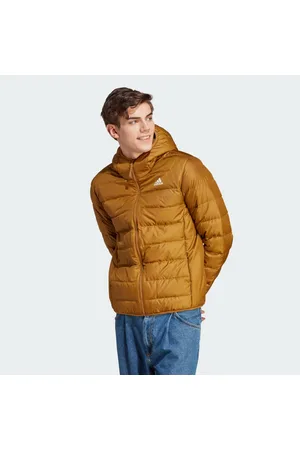 adidas Essentials Light Down Hooded Jacket Men XS