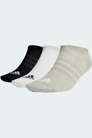 adidas Thin and Light No-Show Socks 3 Pairs Unisex 37-39