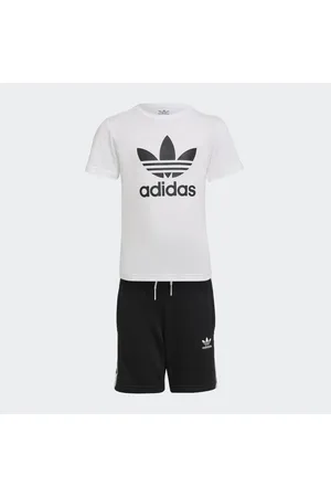 adidas Adicolor Shorts and Tee Set Kids 3-4Y