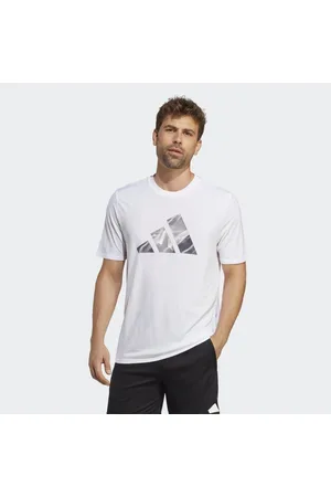 Adidas Sportswear City Escape Split-hem T-Shirt - Men - White - M