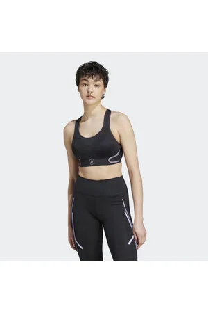 ADIDAS By STELLA Mccartney adidas by Stella McCartney TruePace High Support  Sports Bra, | Black Women‘s Bra | YOOX