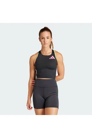 adidas Adizero Promo Running Crop Top Women XL