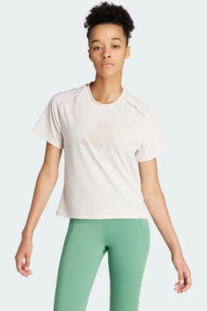 adidas Power Performance Big Logo Tee Women L