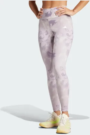 adidas Train Essentials AOP Flower Tie-Dye Leggings Women 2XL