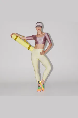 adidas By Stella McCartney TruePurpose Optime Training Printed 7/8 Leggings Women M