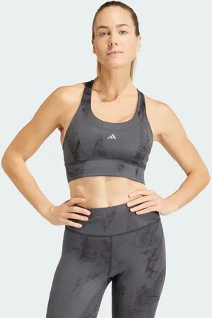 adidas Run Pocket Medium-Support AOP Bra Iteration Women XS C-D