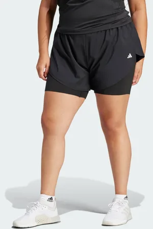 adidas Designed for Training 2-in-1 Shorts (Plus Size) Women 1X
