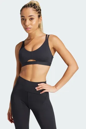 adidas All Me Luxe Light-Support Bra Women L A-B