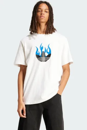 adidas Flames Logo Tee Men 2XL