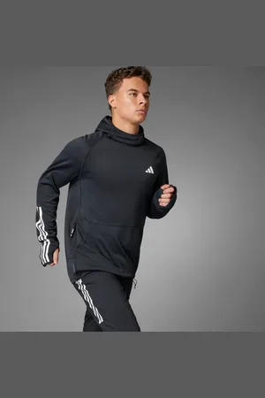 adidas Own the Run 3-Stripes Hoodie Men S