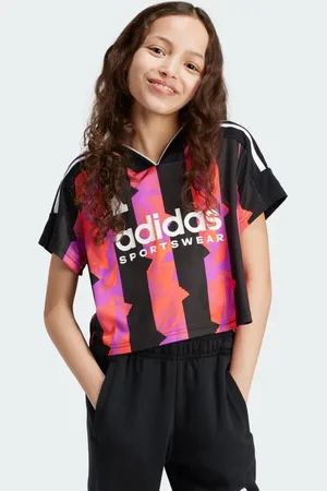 adidas Tiro Crop Tee Kids Kids 7-8Y