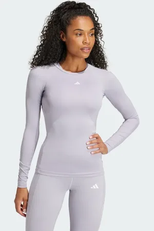 adidas TECHFIT Long Sleeve Training Top Women L