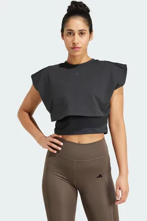 adidas Power Boxy French Terry 3-Stripes Tank Top Women L