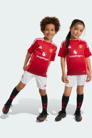 adidas Manchester United 24/25 Home Mini Kit Kids Kids 4-5Y