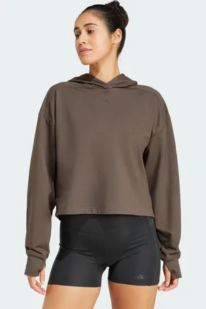 adidas Power Loose Fit Back-Ventilation Hoodie Women XS
