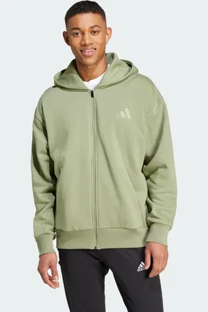 adidas ALL SZN Fleece Full-Zip Hoodie Men L