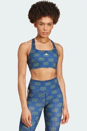 adidas X FARM Rio Medium-Support Bra Women L E-G
