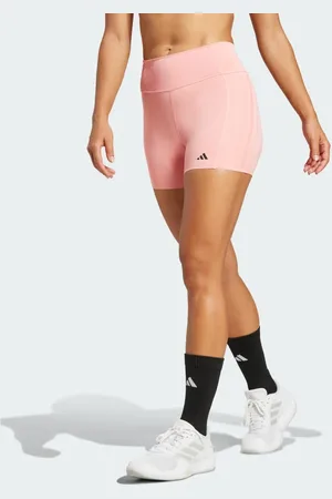 adidas Optime 4-Inch Raw-Cut-Hem Leggings Women XS
