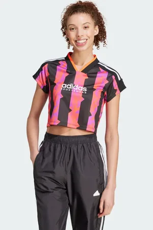 adidas Tiro Cut 3-Stripes Print Baby Tee Women S