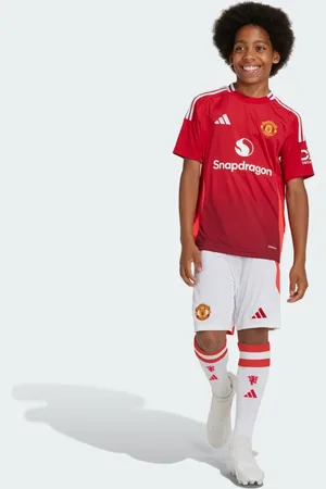 adidas Manchester United 24/25 Home Shorts Kids Kids 15-16Y