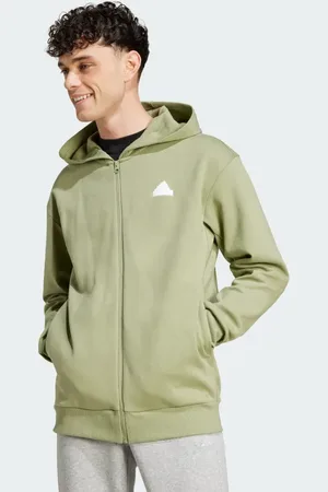 adidas Future Icons Badge of Sport Full Zip Hoodie Men XS