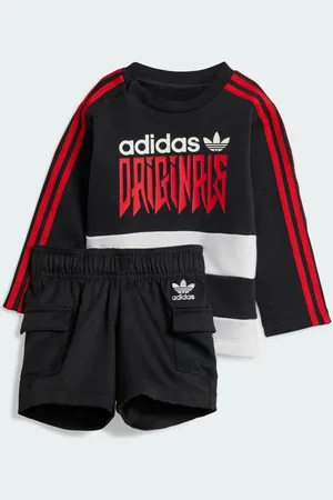adidas Graphic Cargo Crew Set Kids Kids 0-3M