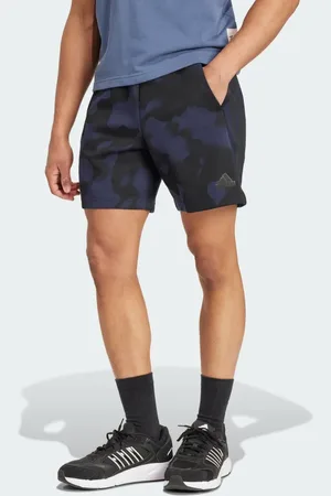 adidas Future Icons 3-Stripes Allover Print Shorts Men M