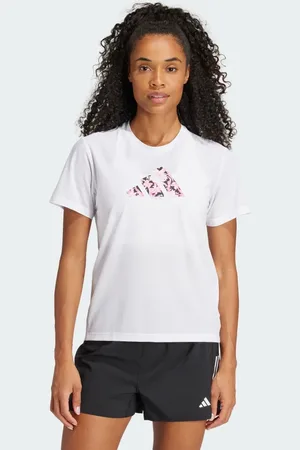 adidas Running Supernatural Flora Graphic Tee Women XS