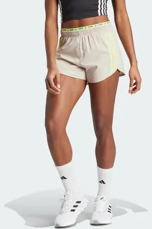 adidas Own the Run 3-Stripes Shorts Women XS 4"