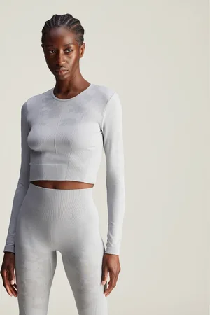 adidas By Stella McCartney TrueStrength Seamless Long Sleeve Yoga Top Women XL