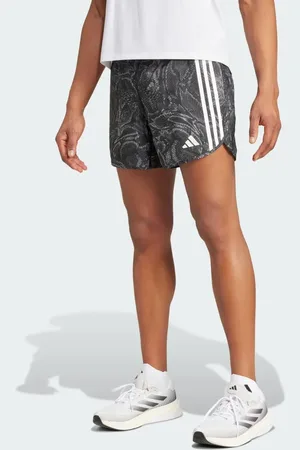 adidas Own the Run Excite Allover Print AEROREADY Shorts Men XL