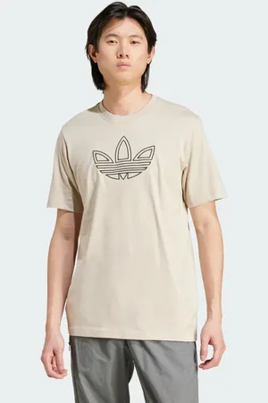adidas Outlined Trefoil Tee Men S