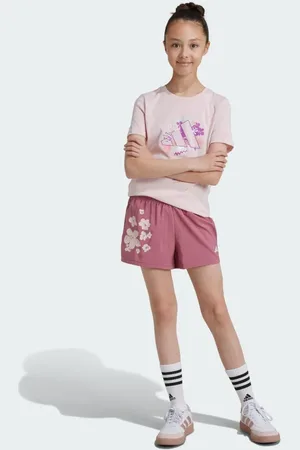 adidas Train Essentials Seasonal Print Shorts Kids Kids 7-8Y