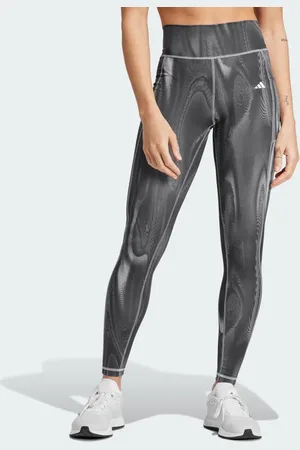 adidas Optime Full-Length Print Leggings Women M