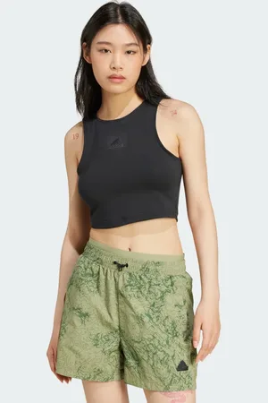 adidas City Escape Cropped Tank Top Women XS