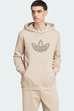 adidas Outlined Trefoil Hoodie Men L