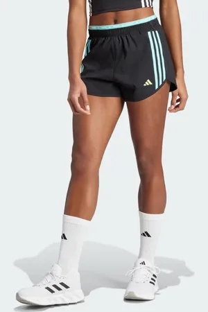 adidas Own the Run 3-Stripes Shorts Women XL 4"