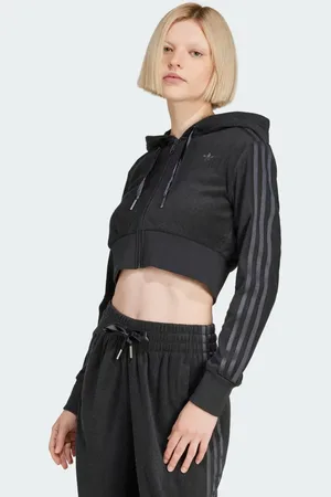 adidas Short Full-Zip Hoodie Women S
