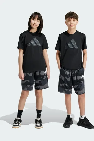 adidas Train Essentials Seasonal Print Shorts Kids Kids 15-16Y