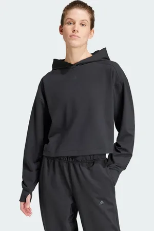 adidas Power Loose Fit Back-Ventilation Hoodie Women XL