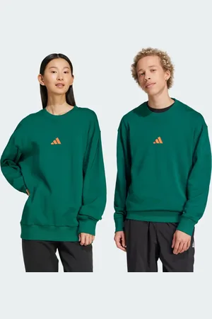 adidas Bloom Sky Print French Terry Sweatshirt Unisex XL