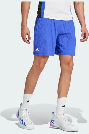 adidas Tennis Pro 7-inch Seersucker Shorts Men XS