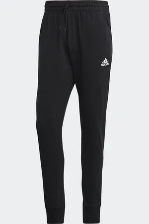 adidas Essentials Single Jersey Tapered Cuff Pants Men M