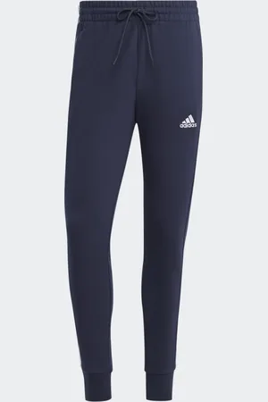 adidas Essentials French Terry Tapered Cuff 3-Stripes Pants Men 2XL
