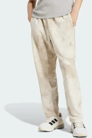 adidas ALL SZN Fleece Tie-Dye Barrel Leg Pants Women XL